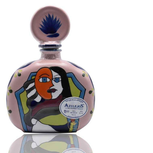 Los Azulejos Masterpiece Collection Anejo Tequila Pink